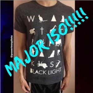 ISO WATERPARKS BLACK LIGHT SHIRTS